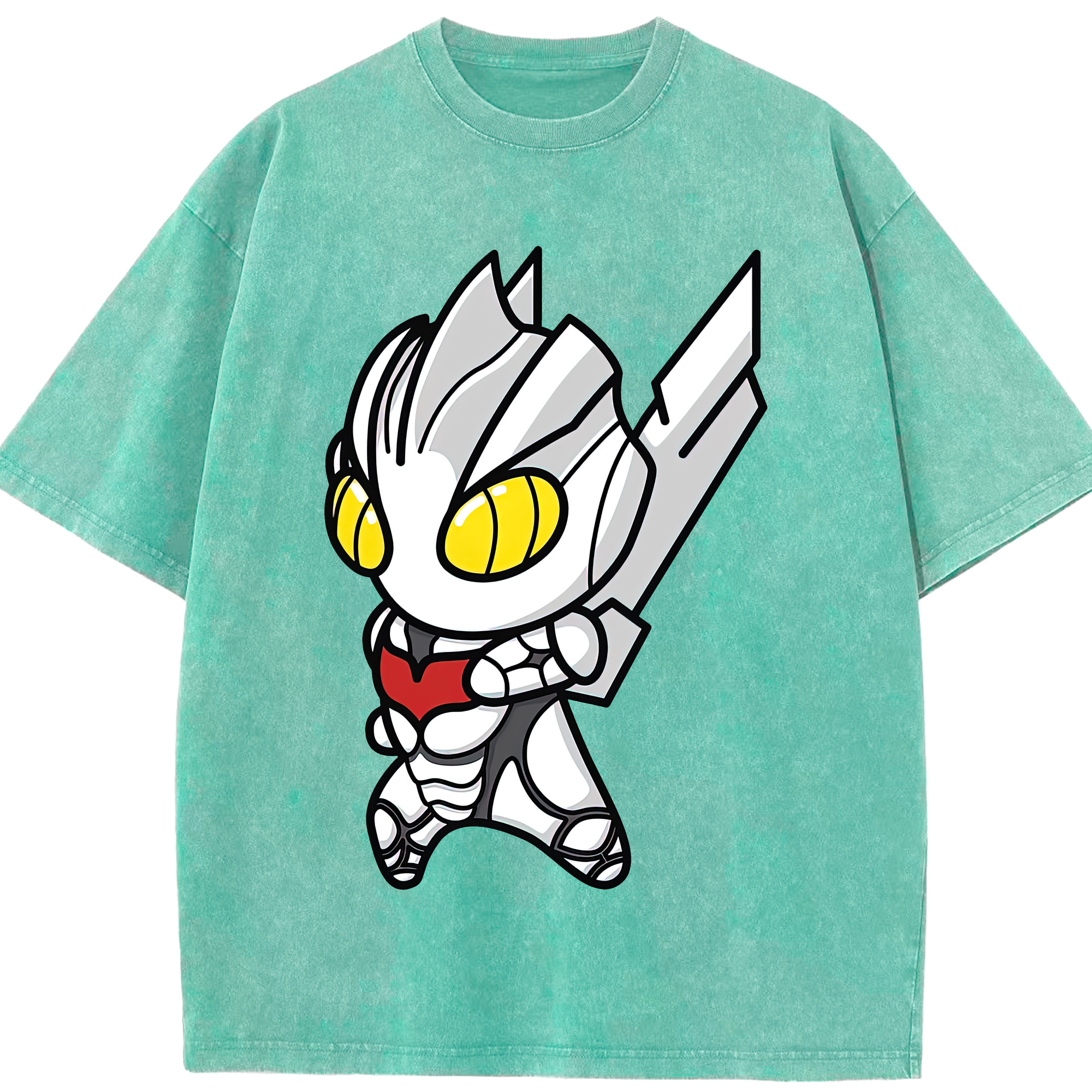 （画像用） ウルトラマン Ultraman 綿100% ヴィンテージ風 半袖Tシャツ（フロントプリント）